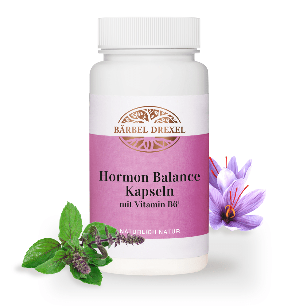 Hormon Balance Kapseln mit Vitamin B6 bestellen | Bärbel Drexel